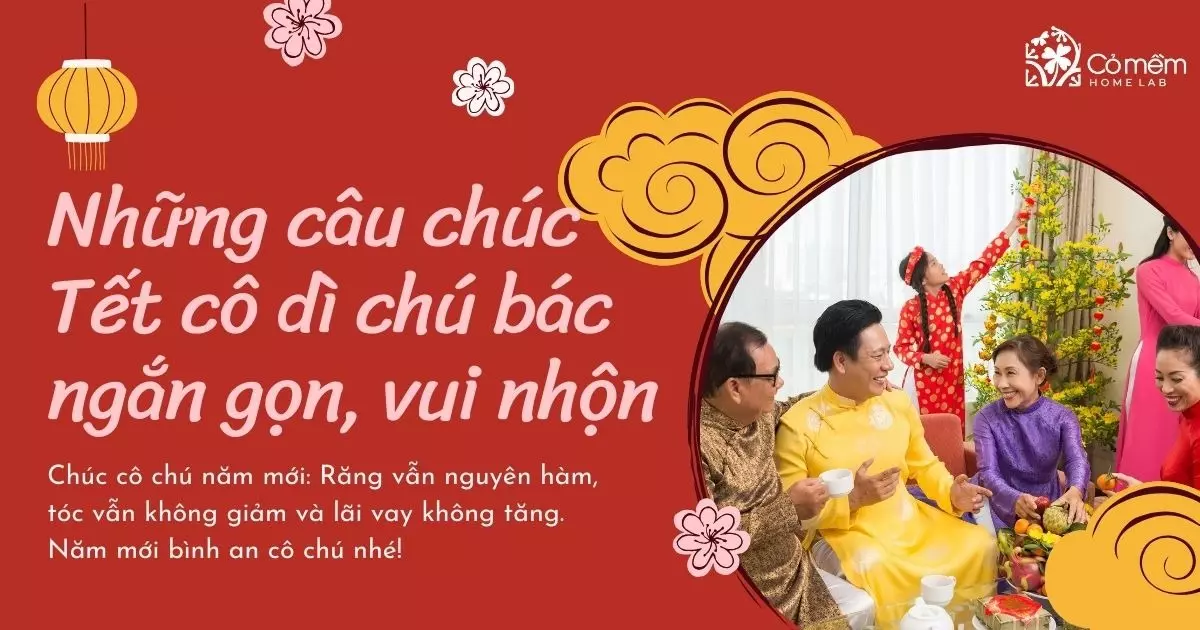 chúc tết cô chú