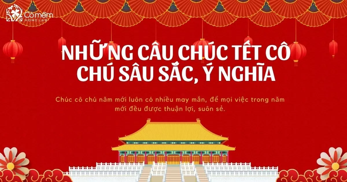 chúc tết cô chú