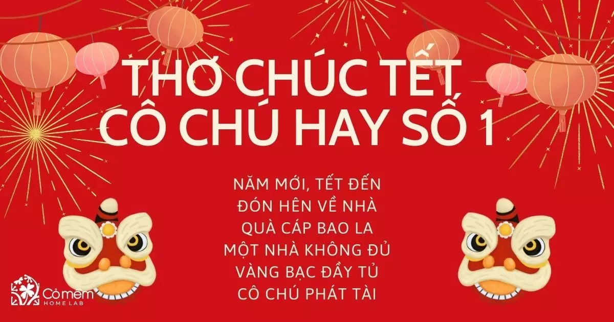 chúc tết cô chú