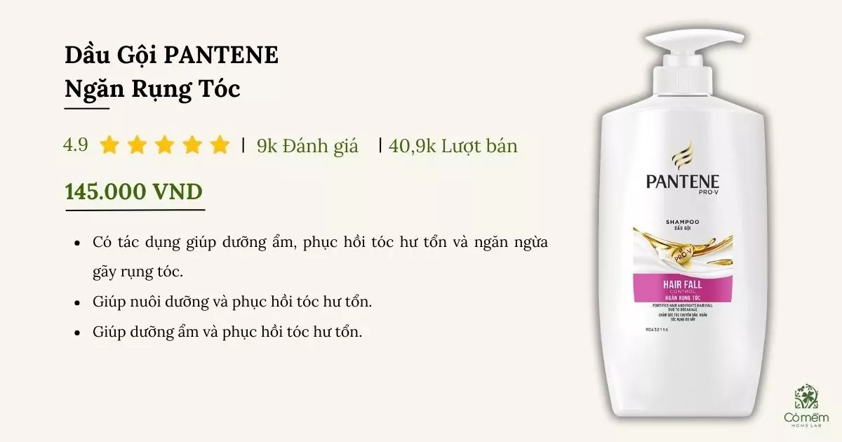 dầu gội trị gàu và rụng tóc