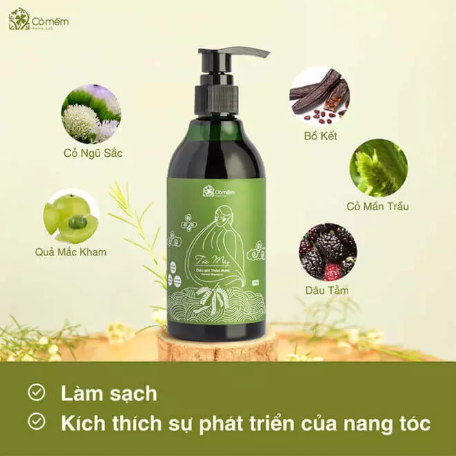 dầu gội trị rụng tóc sau sinh