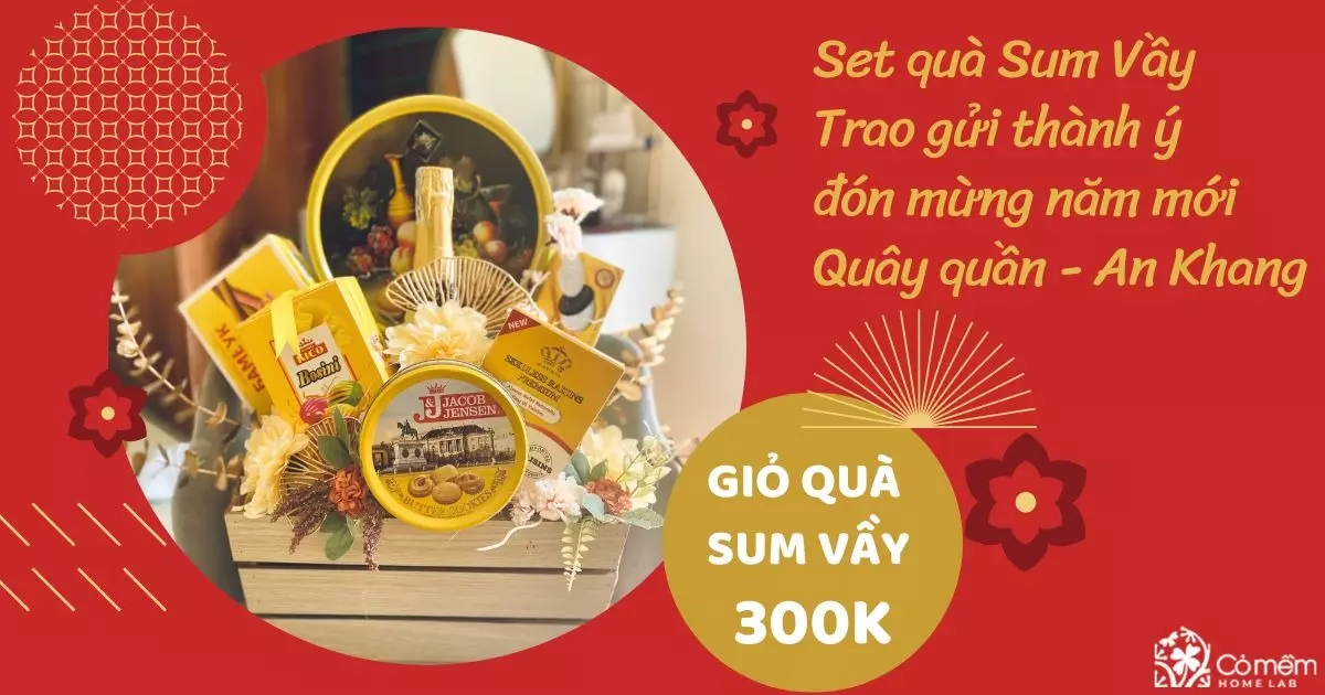 giỏ quà tết 300k