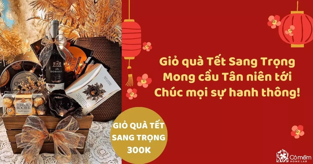 giỏ quà tết 300k