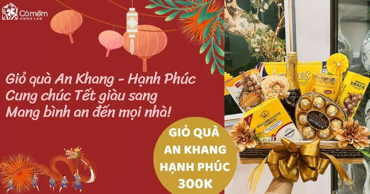 giỏ quà tết 300k