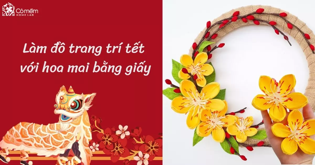 làm đồ trang trí tết