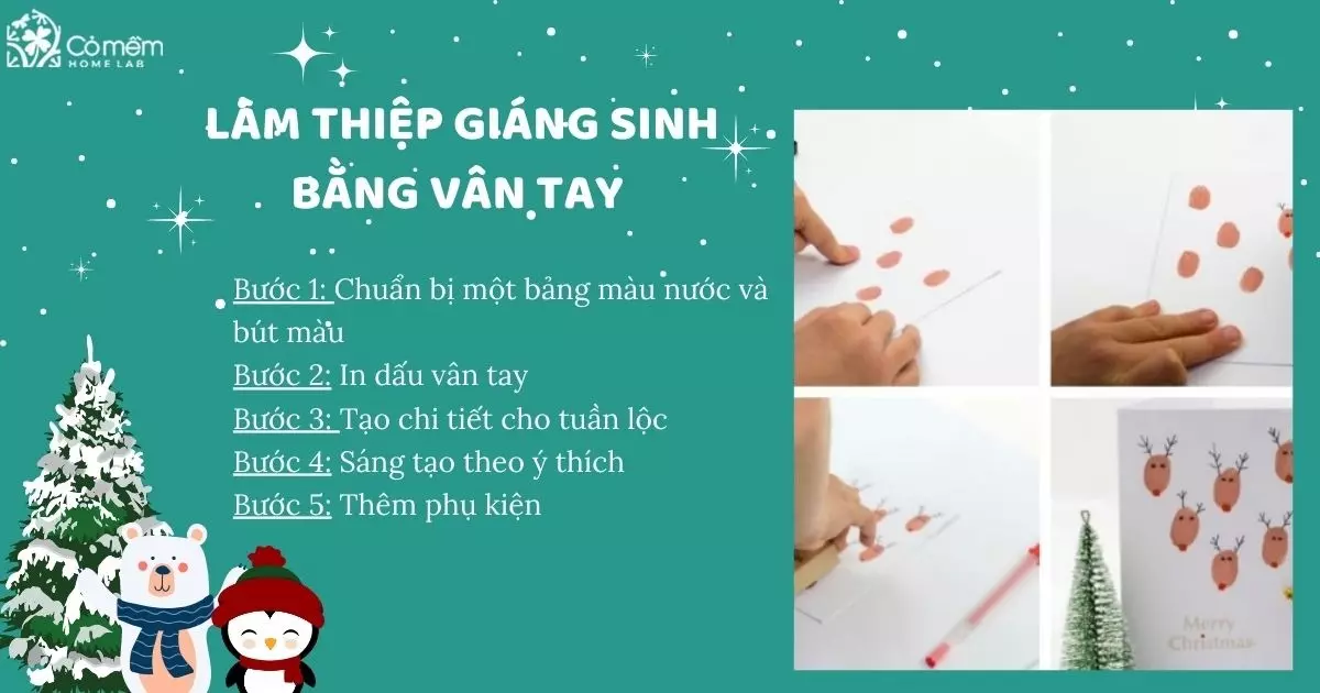 làm thiệp giáng sinh