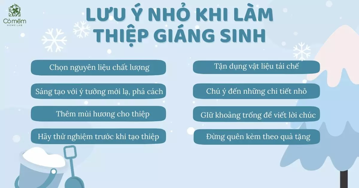 làm thiệp giáng sinh