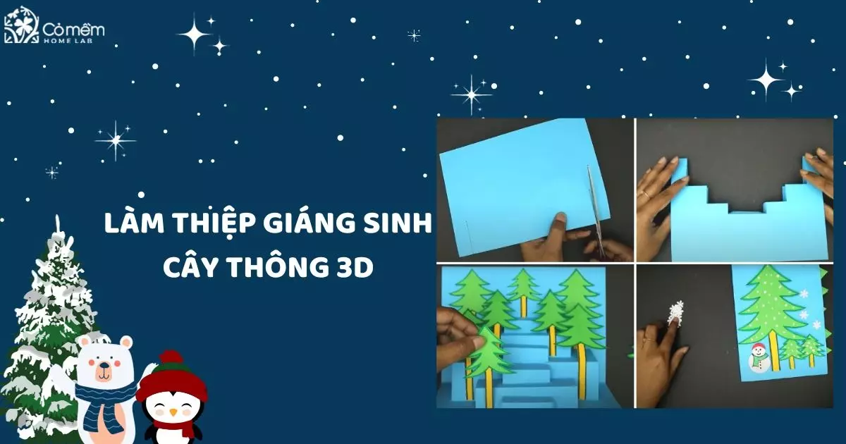 làm thiệp giáng sinh