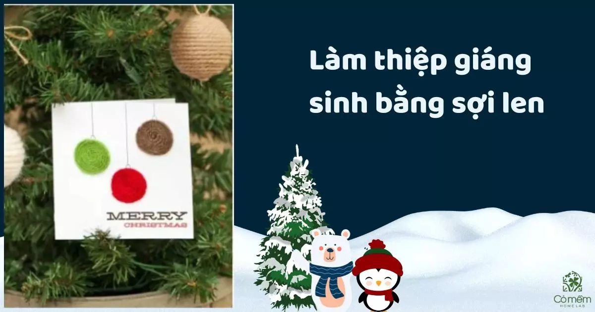 làm thiệp giáng sinh