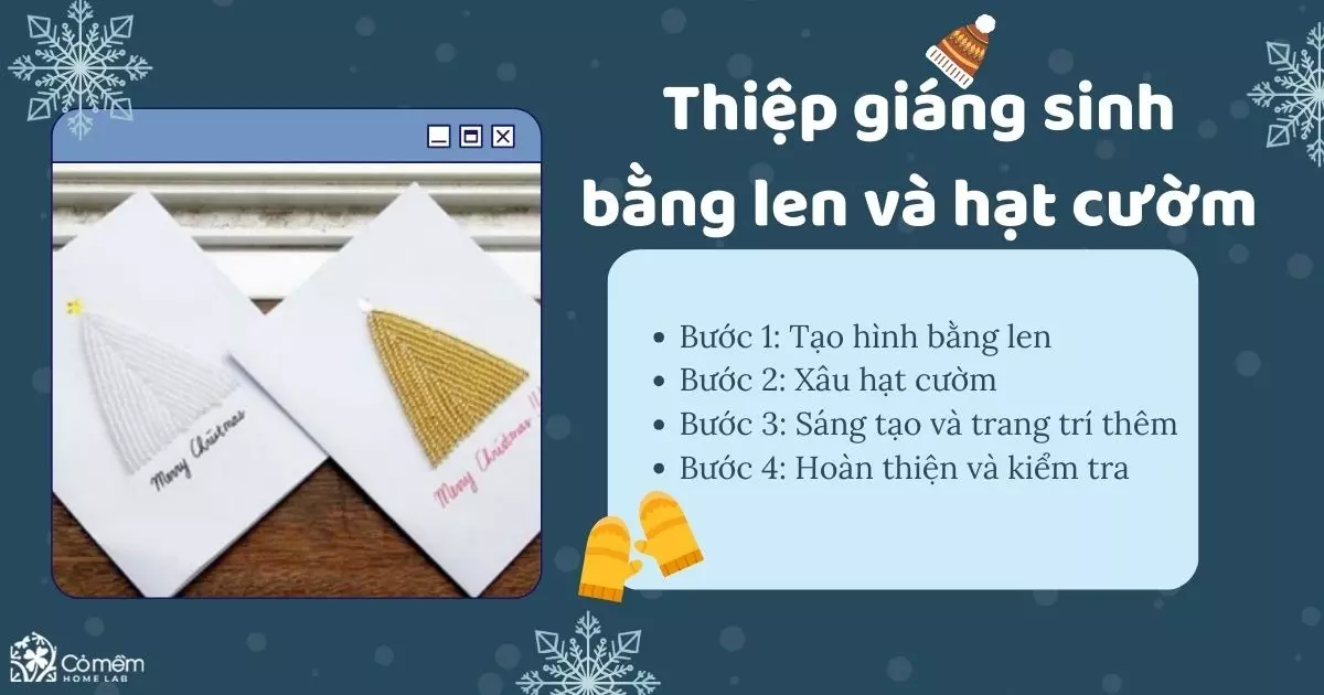 làm thiệp giáng sinh