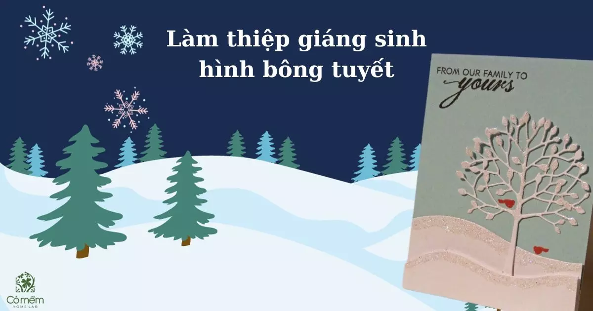 làm thiệp giáng sinh