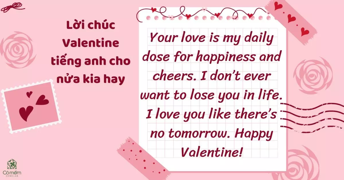 lời chúc valentine