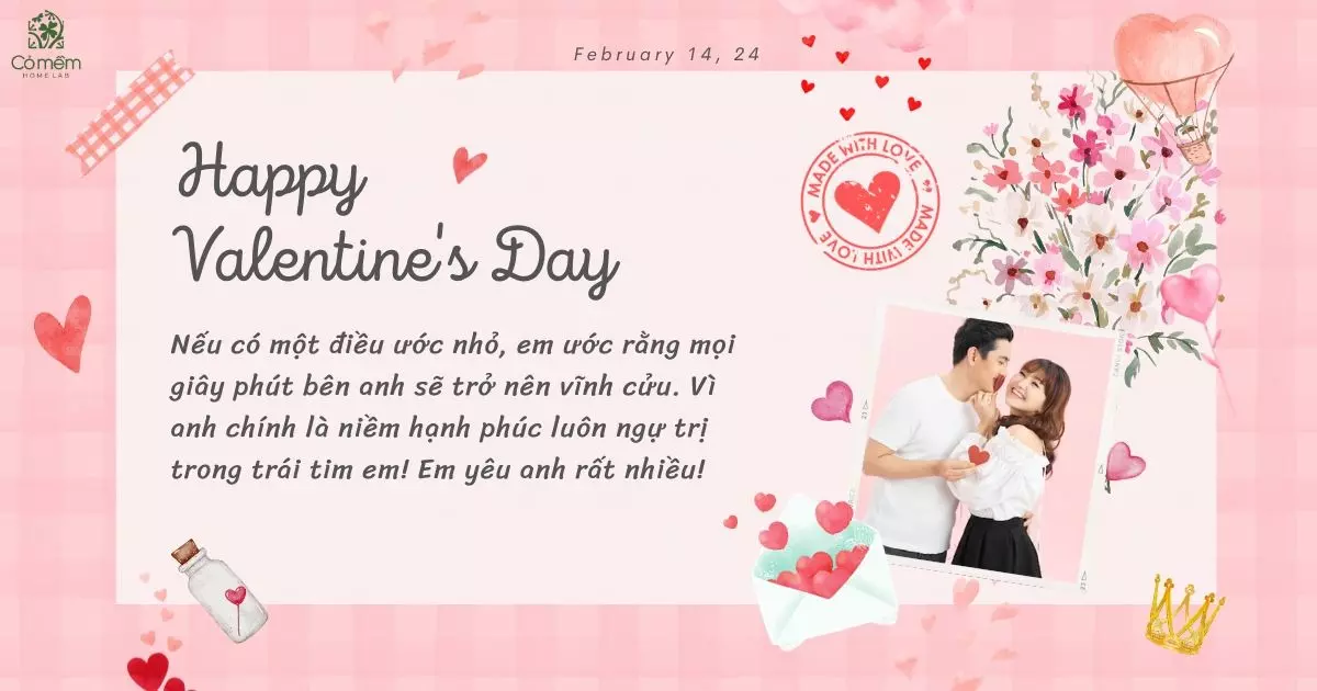 lời chúc valentine