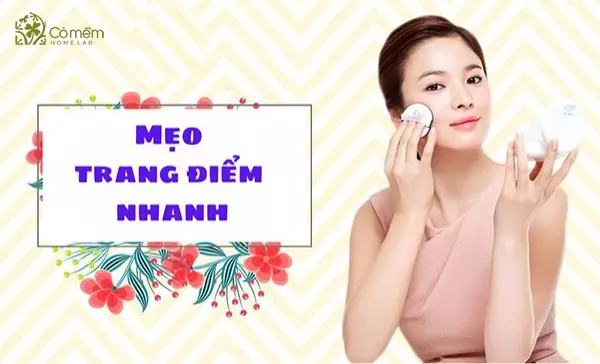 mẹo trang điểm nhanh