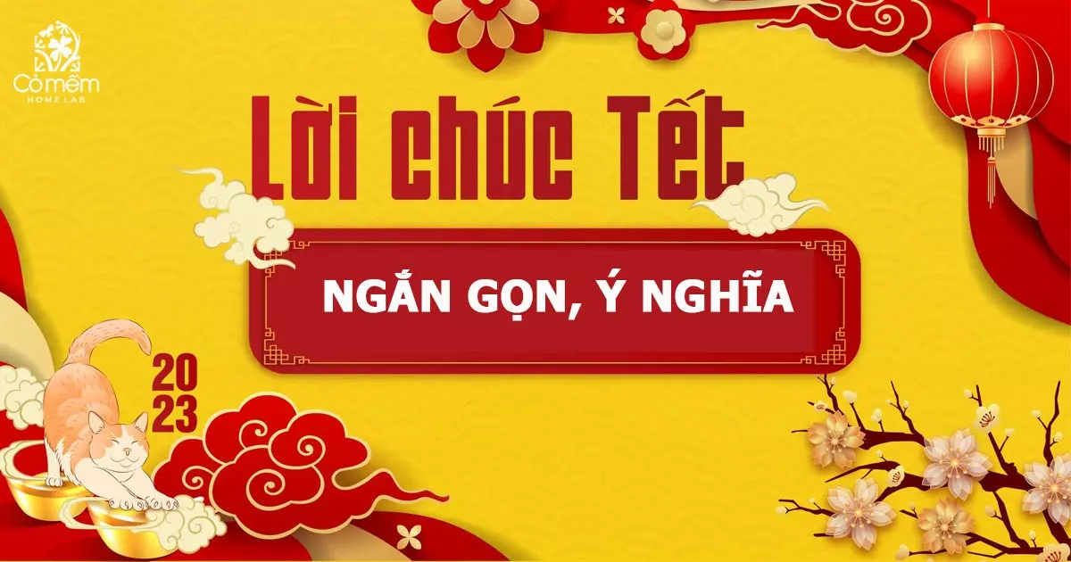 những câu chúc tết hay ngắn gọn