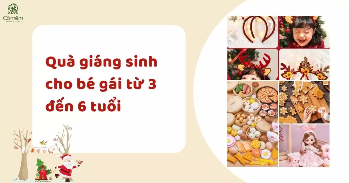 quà giáng sinh cho bé