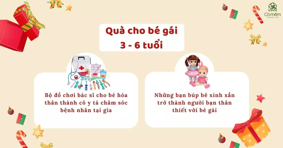 quà giáng sinh cho bé