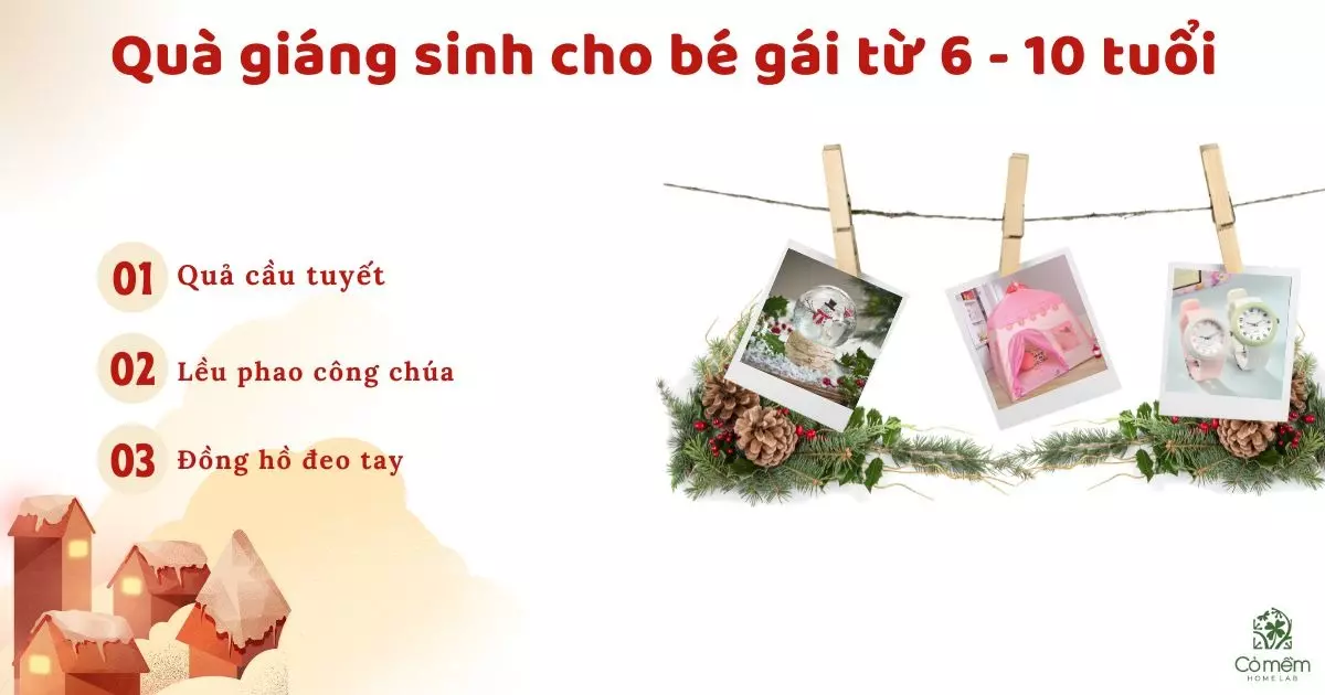 quà giáng sinh cho bé