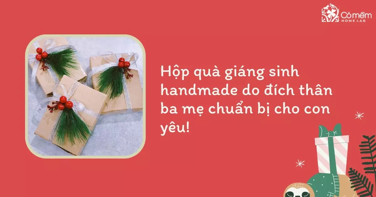 quà giáng sinh cho bé