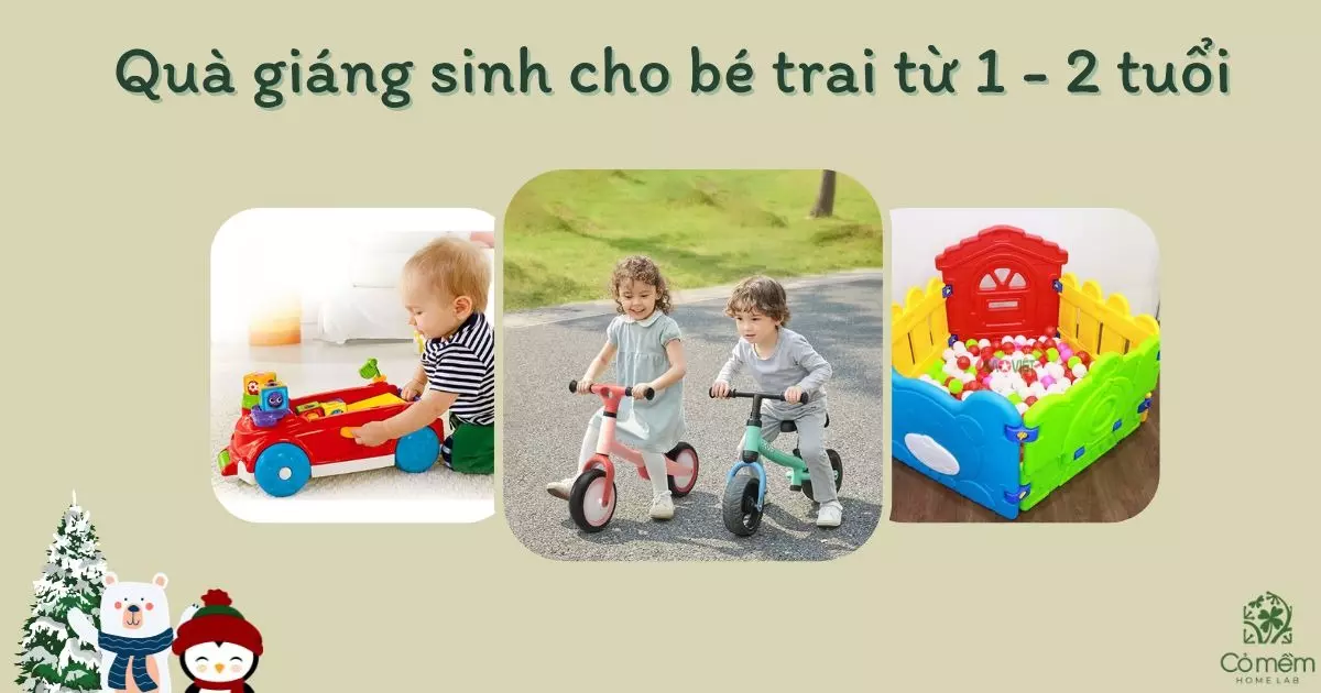 quà giáng sinh cho bé