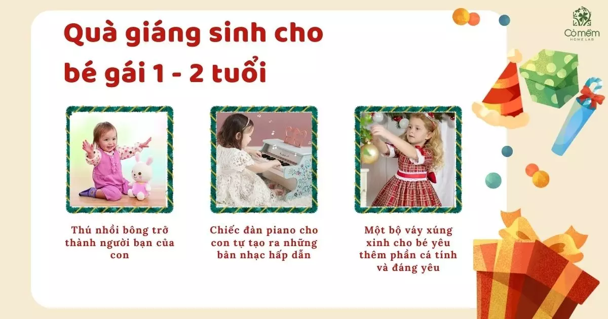 quà giáng sinh cho bé