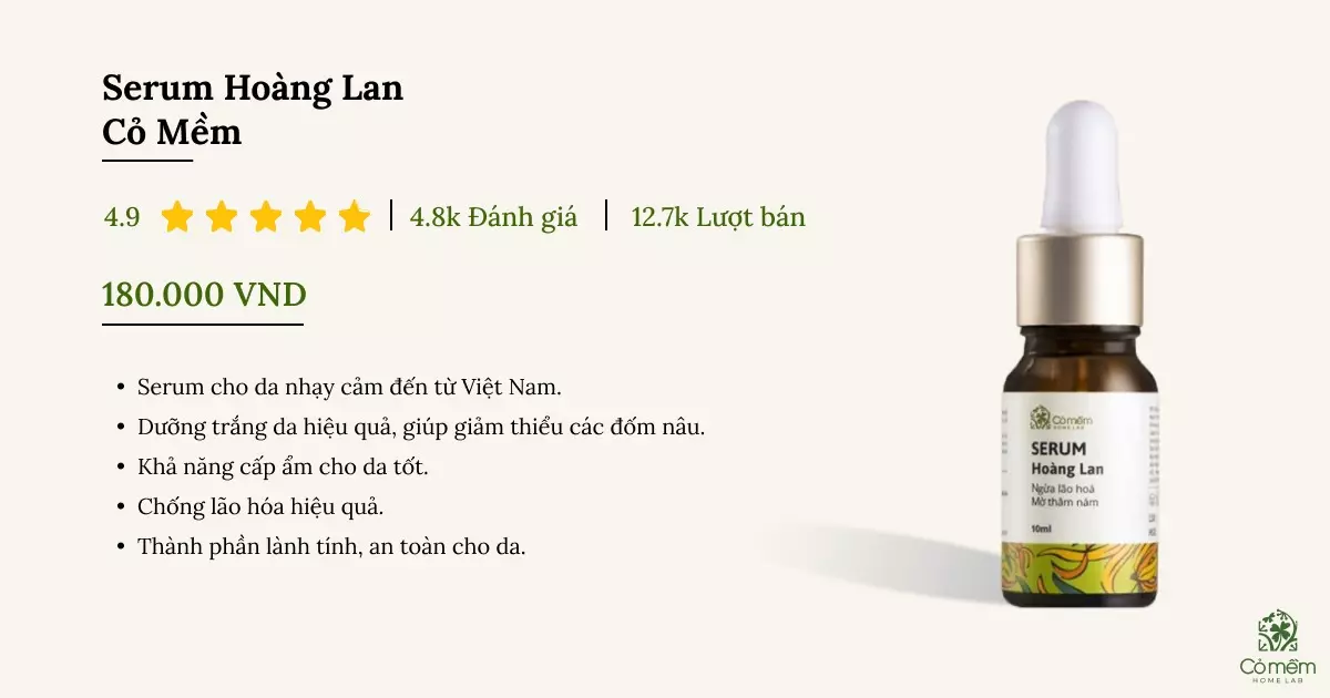 serum cho da nhạy cảm