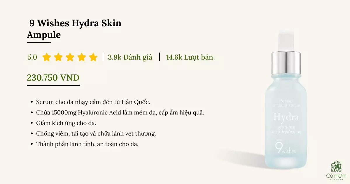 serum cho da nhạy cảm