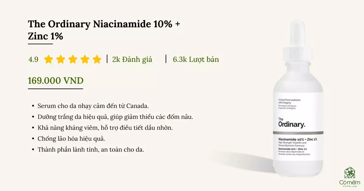 serum cho da nhạy cảm