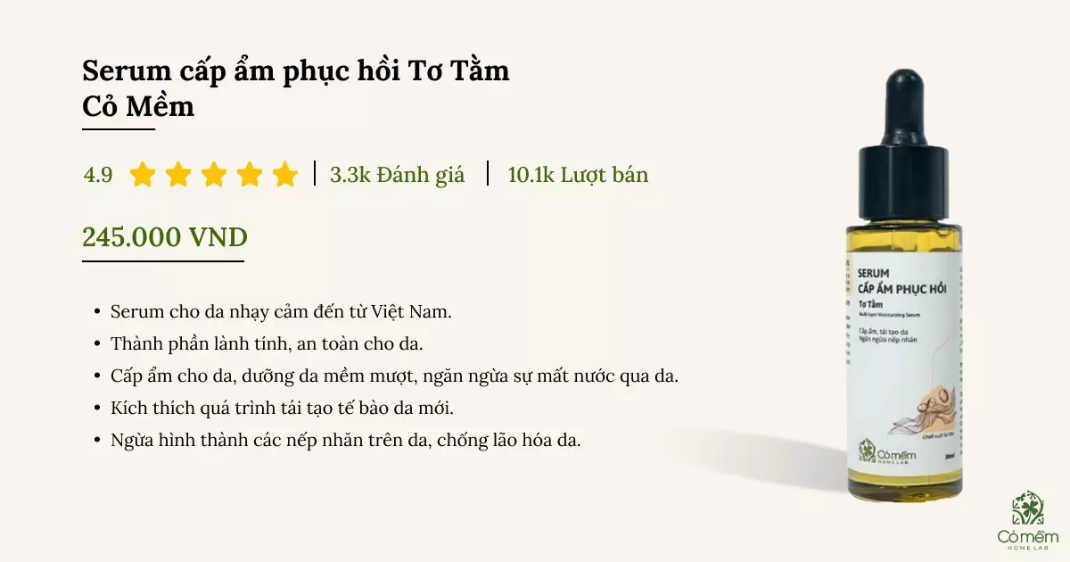 serum cho da nhạy cảm