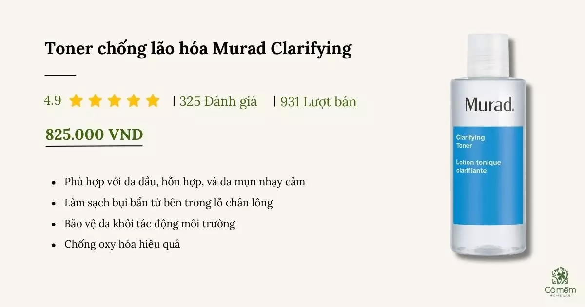 toner chống lão hoá