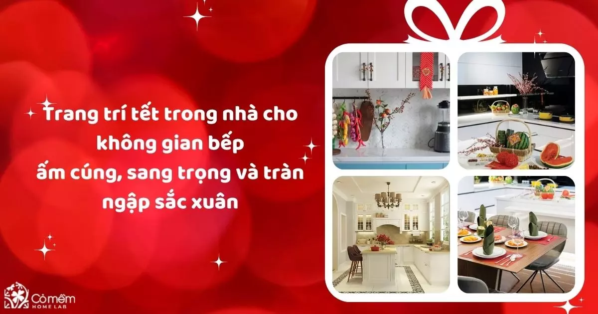 trang trí tết trong nhà