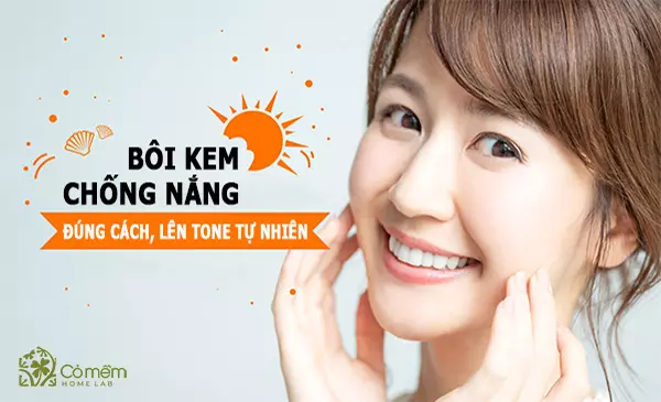 #05 Cách bôi kem chống nắng đúng cách - "Nền căng bóng"