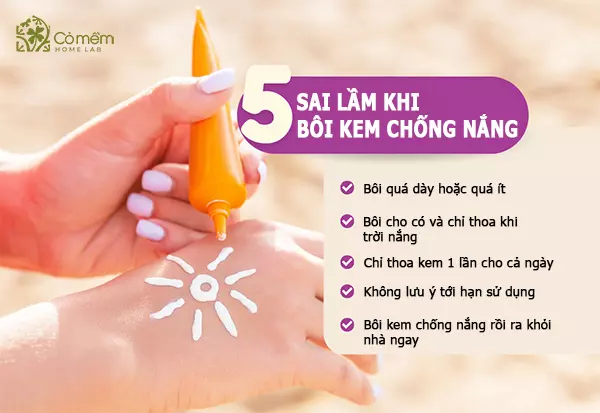 bôi kem chống nắng trước hay sau kem dưỡng