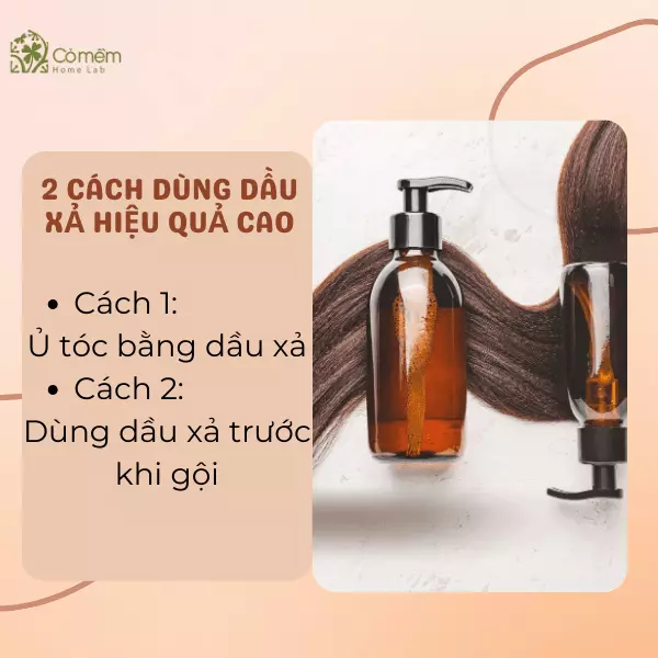 cách xả tóc sau khi nhuộm