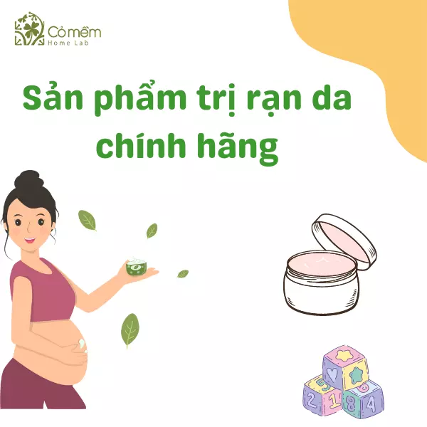 kem chống rạn da cho bà bầu