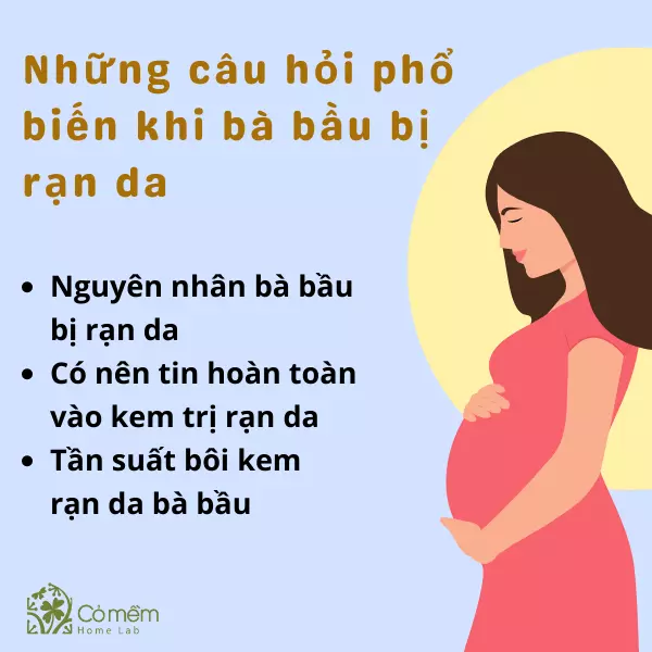 kem trị rạn da cho mẹ bầu