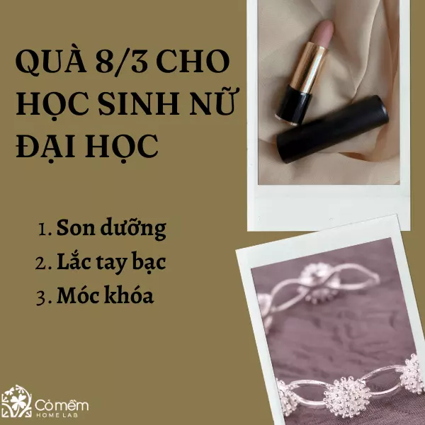 quà 8/3 cho học sinh