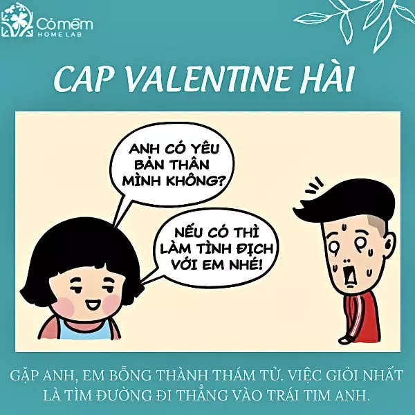 cap valentine hài