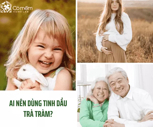 Tinh dầu trà tràm phù hợp với mọi độ tuổi