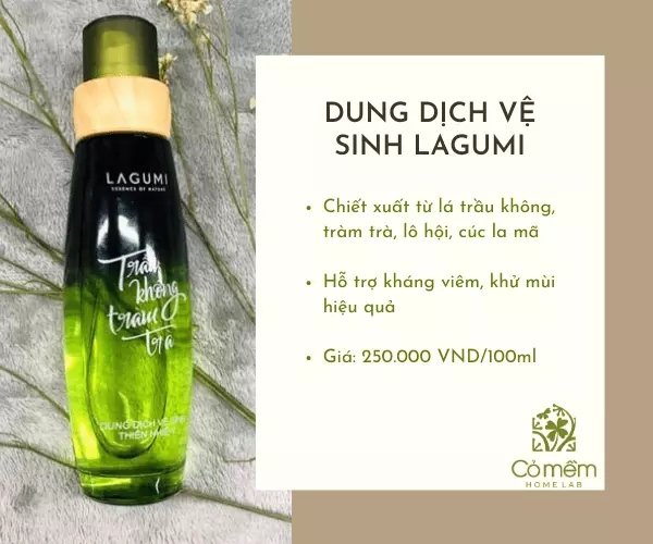 Dung dịch vệ sinh bà bầu lành tính Lagumi