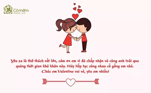 lời chúc ngày lễ valentine