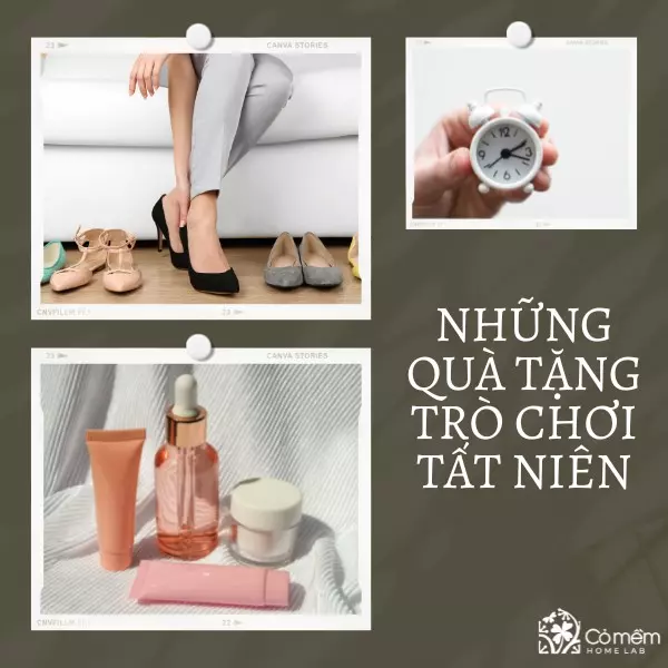 quà tặng trò chơi tất niên