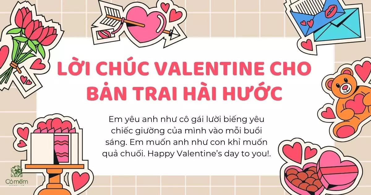 lời chúc valentine cho bạn trai