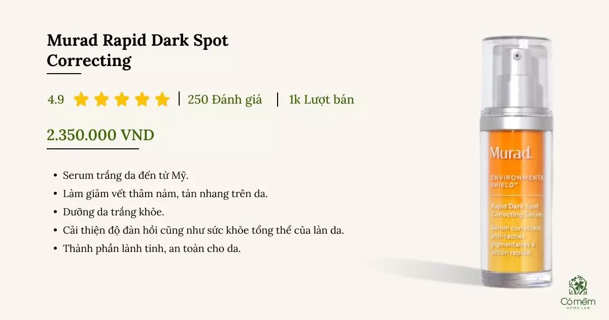 serum trắng da