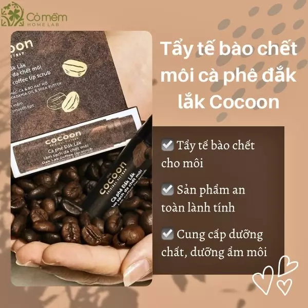 sản phẩm tẩy da chết môi