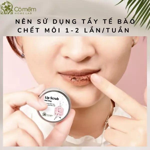 sản phẩm tẩy da chết môi