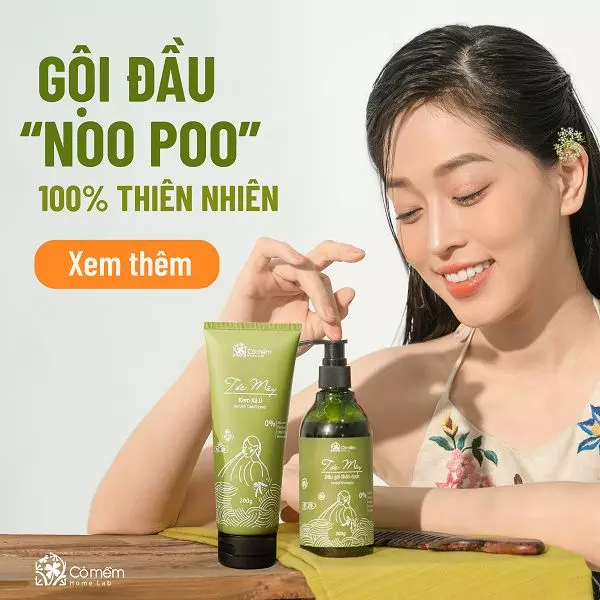 gội đầu no poo