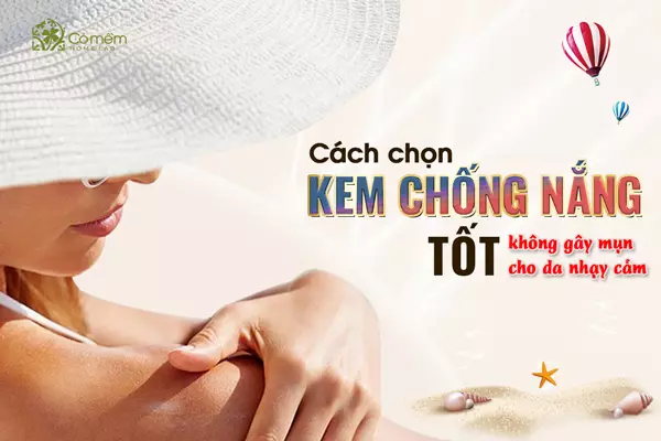 kem chống nắng dịu nhẹ