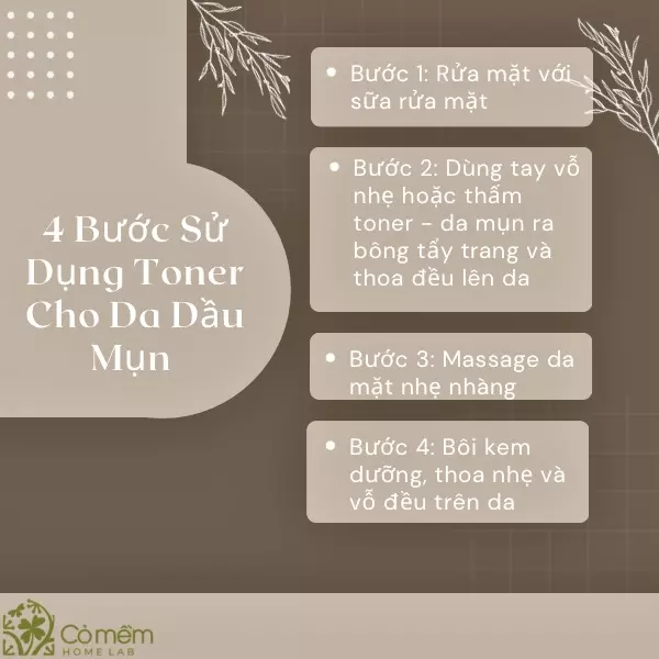 toner cho da mụn review