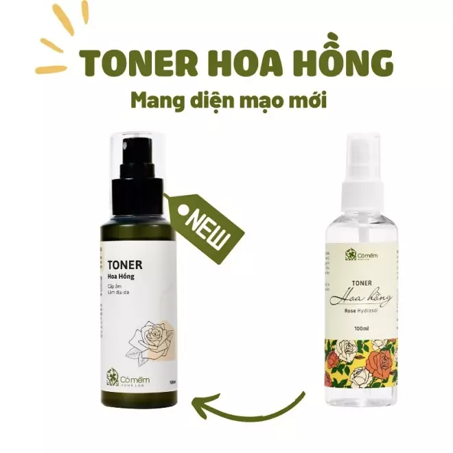 toner da khô mụn